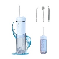 Hydropulseur dentaire portable sans fil pour adultes, réservoir 230 ml, OEM, pour le voyage, vente en gros