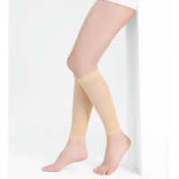 Chaussettes de compression sportives mi-mollet anti-varices pour la protection des veines du mollet, chaussettes de compression décontractées pour le sport