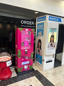 Thuốc lá nhỏ Máy bán hàng tự động cho <span class=keywords><strong>mini</strong></span> với tuổi xác minh kỹ thuật số miễn phí đứng CBD Puff tường máy bán hàng tự động - Product Image 3