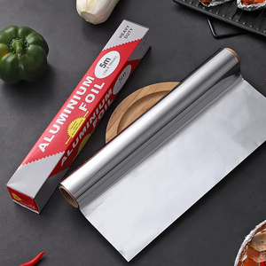 Rouleaux de papier <span class=keywords><strong>aluminium</strong></span> ménager 50m x 30cm, papier <span class=keywords><strong>d</strong></span>'emballage alimentaire, rouleau de papier <span class=keywords><strong>aluminium</strong></span> pour la cuisine - Product Image 2