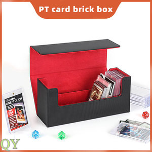 QY 25PT+ Magnetic Trading Card <b>Holder</b> Screw Clamp Protective Card Case for Collectors and Tabletop Games - Product Image 5