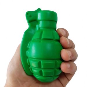 Pelota Antiestrés de Espuma de PU con Forma de Granada de Mano y Logotipo Personalizado - Product Image 1
