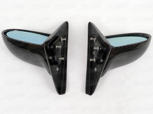 Espejo lateral de fibra de carbono para <span class=keywords><strong>Honda</strong></span> Civic 3DR 1996-2000 estilo de cuchara mejorado modificado - Product Image 2