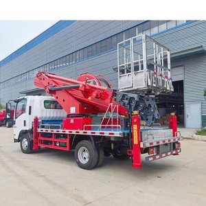 Camión con Plataforma Elevadora ISUZU KV100 de 28m/30m, Vehículo de Trabajo Aéreo para Operaciones en Altura - Product Image 2