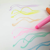 Meilleures ventes : Lot en blister de crayons rotatifs à dessin fluide, couleurs macaron vives, pour activités d'enfants et cadeaux promotionnels