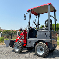 Mini Caricatore Frontale Elettrico TOPONE 4WD con Batteria al Litio, Capacità di Carico 500kg, Alta Efficienza, in Vendita