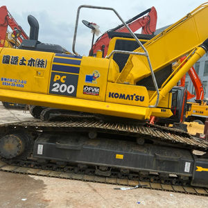 รถขุด Komatsu PC200-8 20 ตันรถขุดดินเครื่องจักรอุปกรณ์ก่อสร้างสําหรับขาย pc200-8mo ทํางานได้ดี - Product Image 1