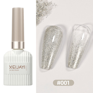 Esmalte de Uñas en Gel UV LED con Lentejuelas Brillantes de 15 ml de Gran Capacidad, Suministro Directo de Fábrica, Gel de Resina Removible para Salón de Uñas Profesional y Uso Doméstico - Product Image 6