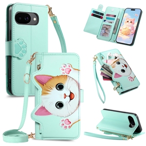 Funda Protectora para Teléfono con Diseño de Gato 3D para Google <span class=keywords><strong>Pixel</strong></span> 11 <span class=keywords><strong>Pro</strong></span>/11 <span class=keywords><strong>Pro</strong></span> XL, Funda con Ranuras para Tarjetas - Product Image 2