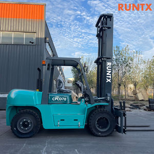 Montacargas RUNTX de 8 Toneladas y 12 Toneladas, Modelo de Montacargas Diésel <span class=keywords><strong>CPCD80</strong></span>, Montacargas de 8000 kg en Venta - Product Image 1