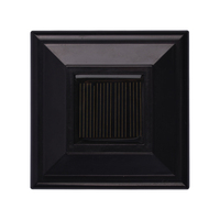 Loyal Factory ISO9001 LED à énergie solaire brevetée 5000K 8 heures de fonctionnement 2-1/2 "2-1'' 2 ''lumière solaire en plastique pour l'éclairage des clôtures