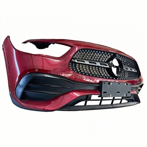 Kit de carrocería Mercedes-Benz <span class=keywords><strong>GLA</strong></span> W247 de alta calidad, parachoques delantero y trasero de nueva condición, recortes de luz antiniebla, Material plástico para coches CLA - Product Image 2