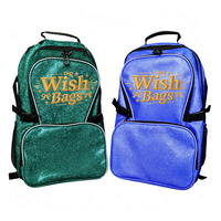 Sacs à dos de cheerleading personnalisés avec logo d'équipe, couleurs personnalisées, paillettes brillantes, pour femmes, pour l'école et les activités de plein air