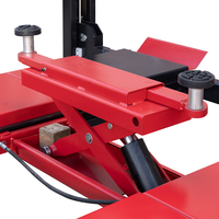 Certification CE, élévateur hydraulique pour voitures à quatre cylindres et quatre poteaux de 4000 kg, en stock, livraison rapide pour les salles d'exposition automobiles et les garages