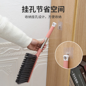 Multifunctional Bed <b>Brush</b> Stainless Steel Long Handle Soft Bristles For Bed Sofa Cleaning - Product Image 2