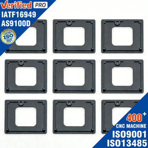 Marco de Aluminio Anodizado Negro <span class=keywords><strong>6063</strong></span> con Certificación ISO9001 para Equipos de Automatización Industrial - Product Image 1