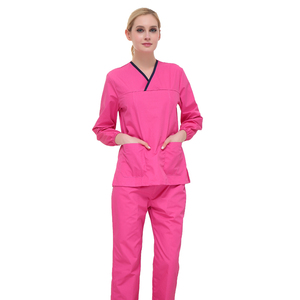 Tùy Chỉnh Quân Đội Màu Xanh Lá Cây Y Tế Đồng Phục Mens Điều Dưỡng Tẩy Tế Bào Chết Chạy Bộ Tẩy Tế Bào Chết Bộ Đồng Phục Nam Và Nữ Chà Bộ - Product Image 6