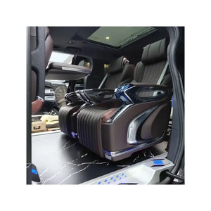 Sedile Auto di Lusso Girevole con Massaggio Elettrico Crystal Throne in Materiale Nappa per <span class=keywords><strong>Mercedes</strong></span> Benz <span class=keywords><strong>Sprinter</strong></span> Van - Product Image 1