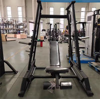 S & H Fitness Equipment Plaque Chargée Musculation Poitrine Presse Inclinaison Réglable Banc Presse Smith Machine