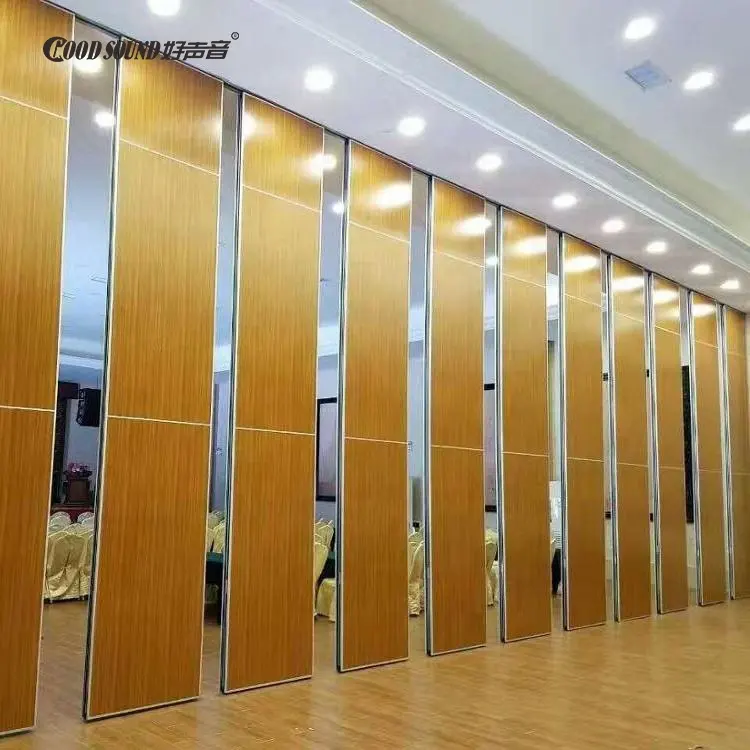 GoodSound Soundproof Folding Partition and Sliding Walls Operable Movable Door for Office to Divide the Room