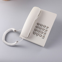 Teléfono Fijo con Cable Económico para el Hogar y la Oficina, para Hoteles y Habitaciones de Huéspedes