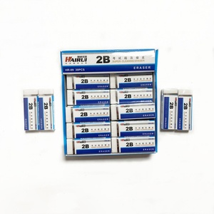 Borrador Blanco 2B de Gran Tamaño y Calidad Premium, Borrador Suave para Estudiantes, Borrador de Lápiz para Oficina y Escuela - Product Image 3
