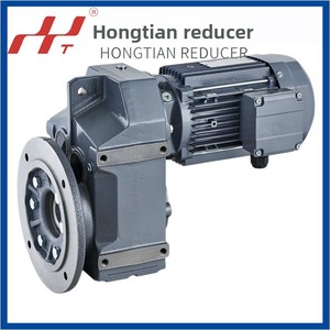 Moteur à engrenages hélicoïdaux Hongtian FAF37-5170-055KW, réducteur à arbre parallèle, rapport 400:1, couple de sortie 200-18000 Nm, montage horizontal H - Product Image 5