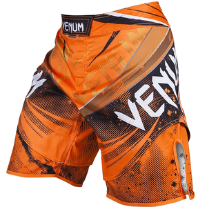 Pantalones Cortos de Lucha MMA y BJJ sin Gi para Hombre, Personalizados, con Estampado Digital, 100% Poliéster, Ligeros, Cómodos, Elásticos, Transpirables y de Secado Rápido - Product Image 3