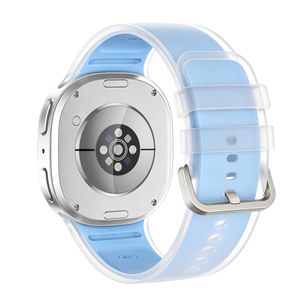 สายรัดข้อมือซิลิโคนใสแบบ OEM สำหรับเล่นกีฬา รุ่นคลาสสิก ใช้แทนได้กับนาฬิกา Samsung Watch 9 8 - Product Image 6