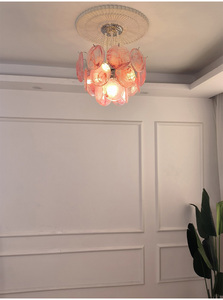 Lustre de chambre vintage de luxe à angle et hauteur réglables HM-LK-8813 Rose HM-LK-8813 HM-LK-8813 HM-LK-8813 Rose L - Product Image 5