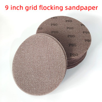 Papier abrasif universel en maille de haute qualité, adapté aux ponceuses murales sans poussière FESTOOL MIRKA 9 pouces, pour ponçage à sec du mastic