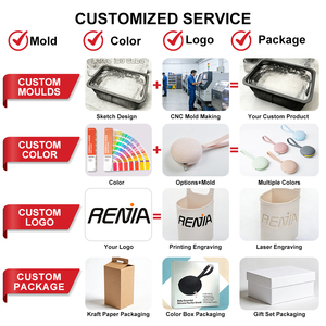 Bac à glaçons en silicone <span class=keywords><strong>de</strong></span> qualité alimentaire extra large pour la pêche en plein air avec logo personnalisé - Product Image 2