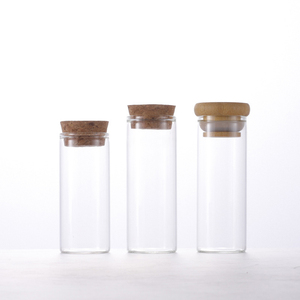 <span class=keywords><strong>Mini</strong></span> Chai Thủy Tinh 15ml 20ml 30ml gỗ nút chai stoppers lọ cưới với tin nhắn <span class=keywords><strong>mini</strong></span> chai lọ - Product Image 4