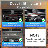 Autoradio avec écran 12,3 pouces pour lecteur stéréo Audi Q5, style original, Android 14, GPS, CarPlay sans fil, Android Auto 680