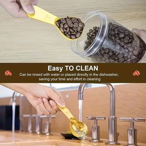 15ml or 30ml 18/8 Stainless Steel Measuring Spoon Coffee Scoop Short <b>Handle</b> Spoon for <b>Kitchen</b> Tools - Product Image 4