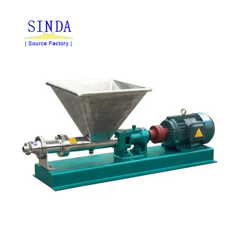 G Series Mono Screw Pump for Thick Corrosive Liquid-Gas-Solid Mixtures for Pumps