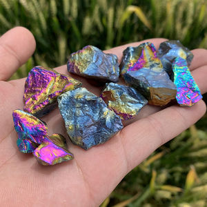 หินออบซิเดียนสีรุ้งขายส่ง คุณภาพสูง สำหรับตกแต่งบ้านและเป็นของขวัญ ของขวัญวันเกิด - Product Image 2