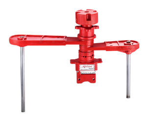 Dispositif universel de verrouillage de vanne avec double bras long pour sécuriser les vannes à boisseau sphérique pendant la maintenance et l'isolation énergétique - Product Image 2