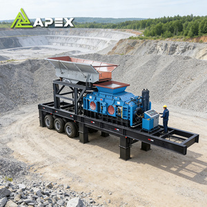 Concasseur à rouleaux hydraulique mobile facile à utiliser, à haute résistance, pour le concassage de roches et de sable, destiné à l'exploitation minière et à la construction - Product Image 6