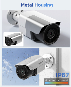 Système de caméra de sécurité NVR 4COVR 6X 8MP 4K à 8 canaux avec moniteur LCD CCTV, vision nocturne IA, sécurité domestique 4K Full HD, visualisation extérieure via application - Product Image 6