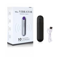 Vibrateur miniature rechargeable par USB à 10 fonctions, œuf vibrant pour couples adultes, masturbation féminine, vibrateur urétral personnel, jouet sexuel