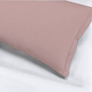 Juego de cama de percal de algodón 100% de calidad italiana, Rosa ultrasuave, Incluye funda nórdica, funda de almohada, sábana para durmientes sensibles - Product Image 3