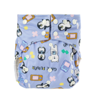 Vente chaude Couches bébé imprimées personnalisées Garçons et filles Couches bébé lavables Couches bébé réutilisables