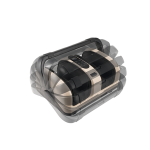 Máquina masajeadora de terapia de vibración de compresión de aire de pie Revitive otomana rodante Shiatsu con calefacción eléctrica - Product Image 6