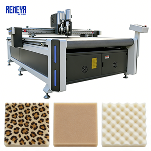 Industrial Grade Polyurethane REMEYA Foam <b>Cutter</b> with V Cutting Tool for Chip Free <b>Edges</b> and Complex Acoustic Shapes - Product Image 1