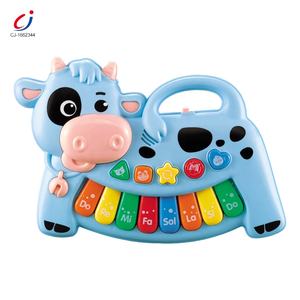Chengji Juguetes baby plastique jouet éducatif pour bébé instrument de musique animal <span class=keywords><strong>piano</strong></span> jouet clavier pour bébé - Product Image 1