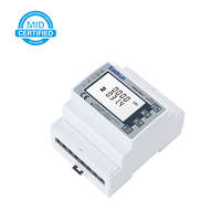 Compteur d'énergie intelligent triphasé Eastron SDM630MCT homologué MID, connecté par CT, avec RS485 Modbus, compteur de puissance bidirectionnel solaire