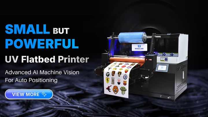 SinoColor A3 Epson I3200 UV Flatbed Printer with Visual Positioning ...