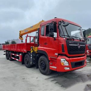 Dongfeng 8*4 Xugong Integrated Truck Mounted Crane Heavy Duty Lifting Transport Vehicle for Electric <b>Power</b> & Mining Operation - Product Image 5