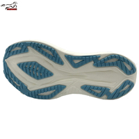 Mustang Semelle de sport Eva personnalisée Vente en gros Chaussures de course antidérapantes pour l'extérieur Semelle en caoutchouc résistante à l'usure semi-finie pour le Maroc